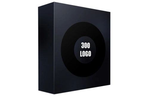 300 Logo Templates – PSD / JPG